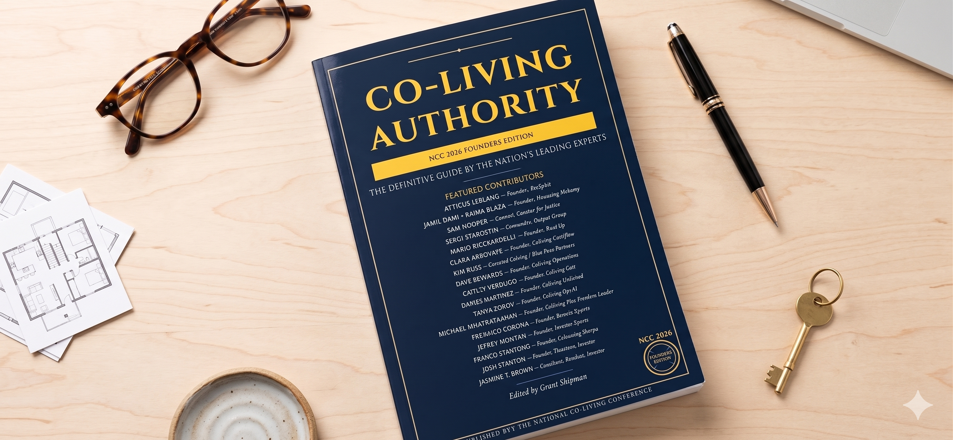 Co-Living Authority book, NCC 2026 Founders Edition